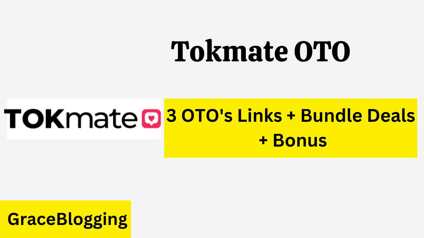 Read more about the article Tokmate OTO 1,2,3 links – Coupon  + Demo + Bonus Deal